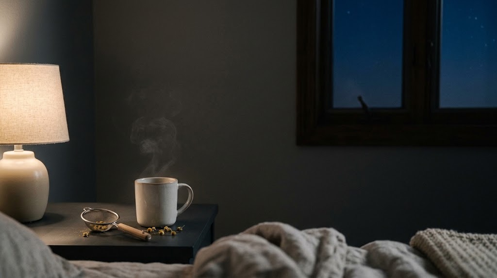 Drinking Herbal Tea Before Sleeping